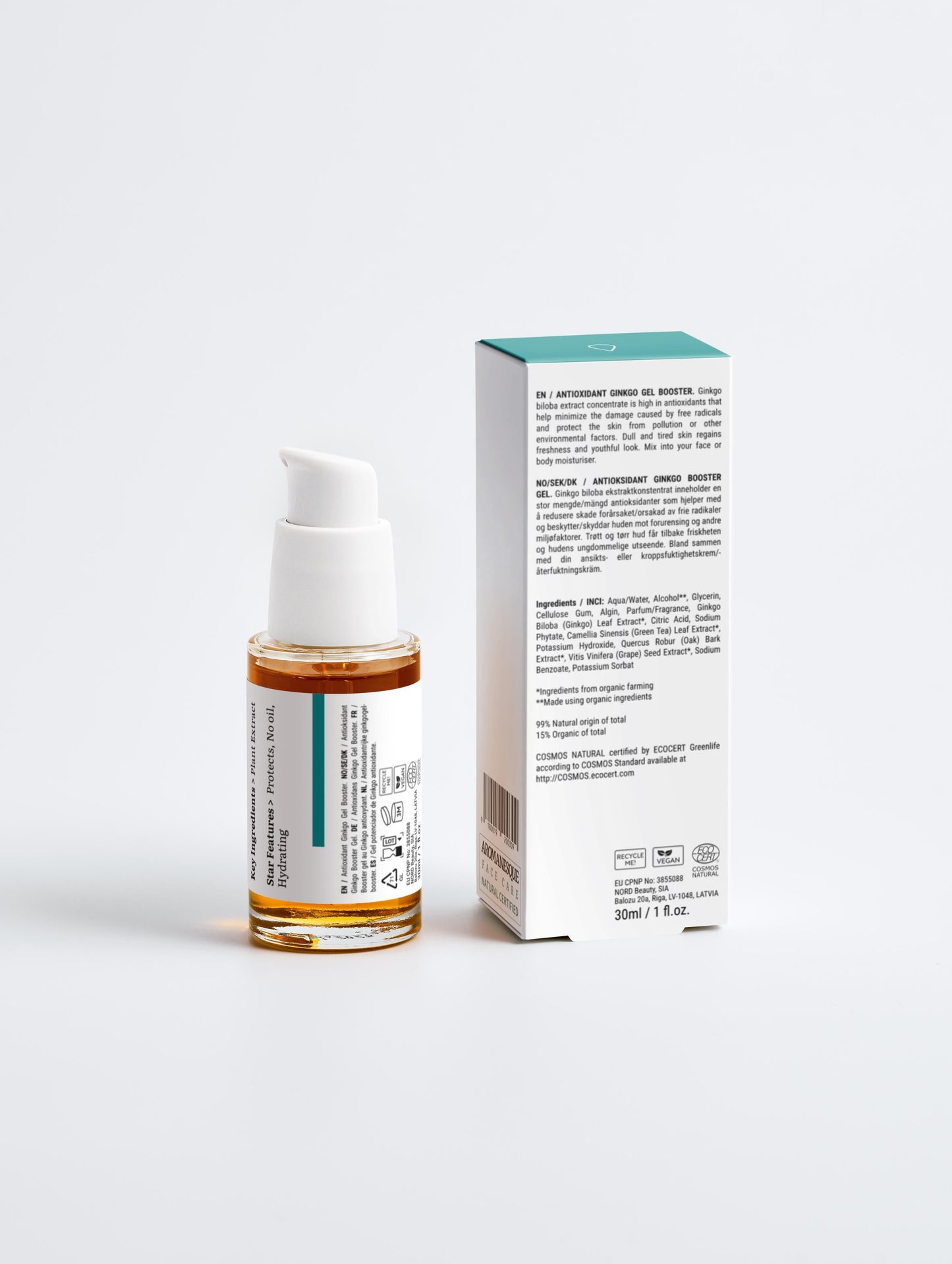 Aromanesque Antioxidant Ginkgo Gel Booster - 30 ml-2