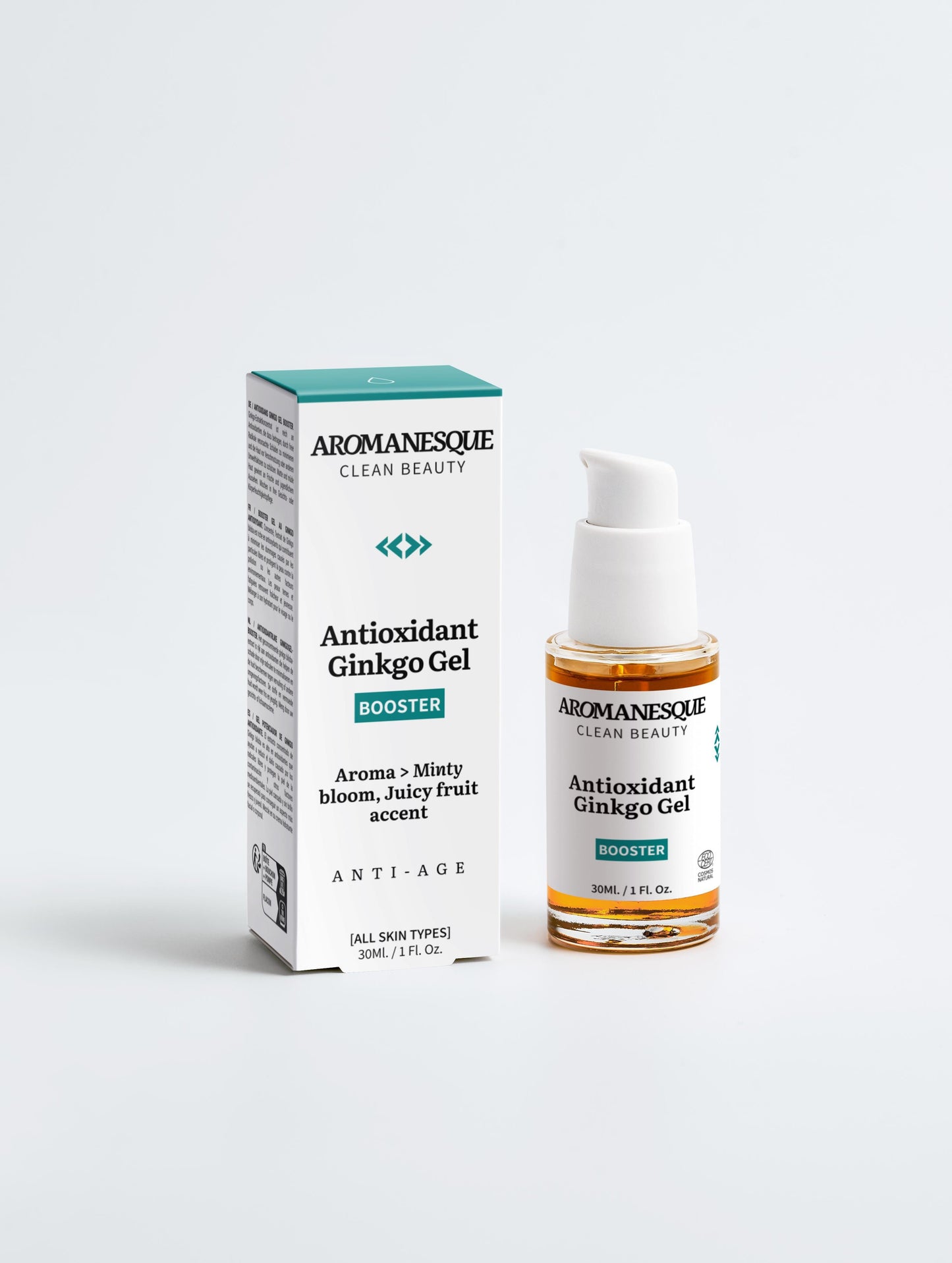 Aromanesque Antioxidant Ginkgo Gel Booster - 30 ml-0