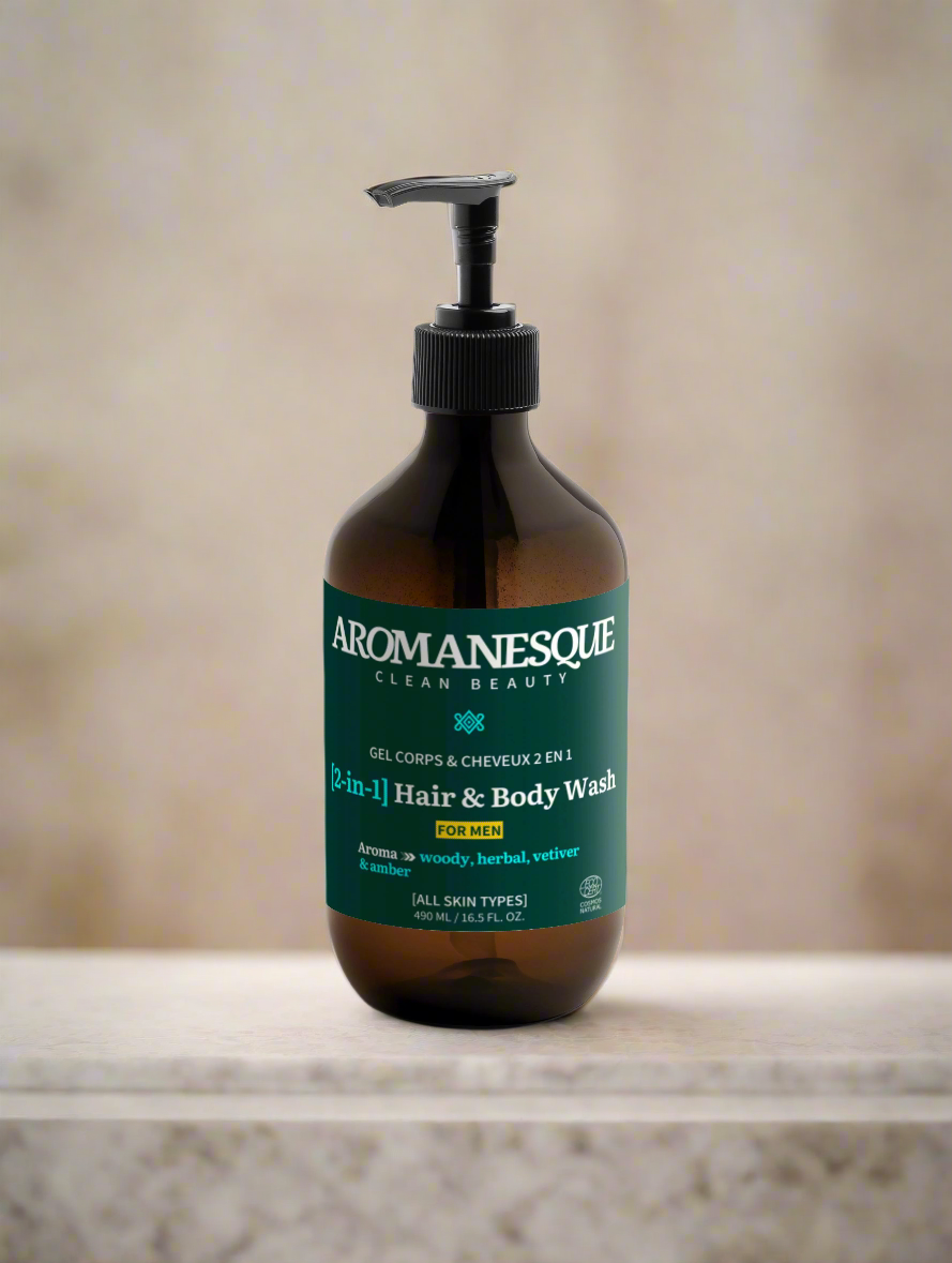  Premium [2-in-1] Haar- en lichaamswas voor mannen - 490 ml-2