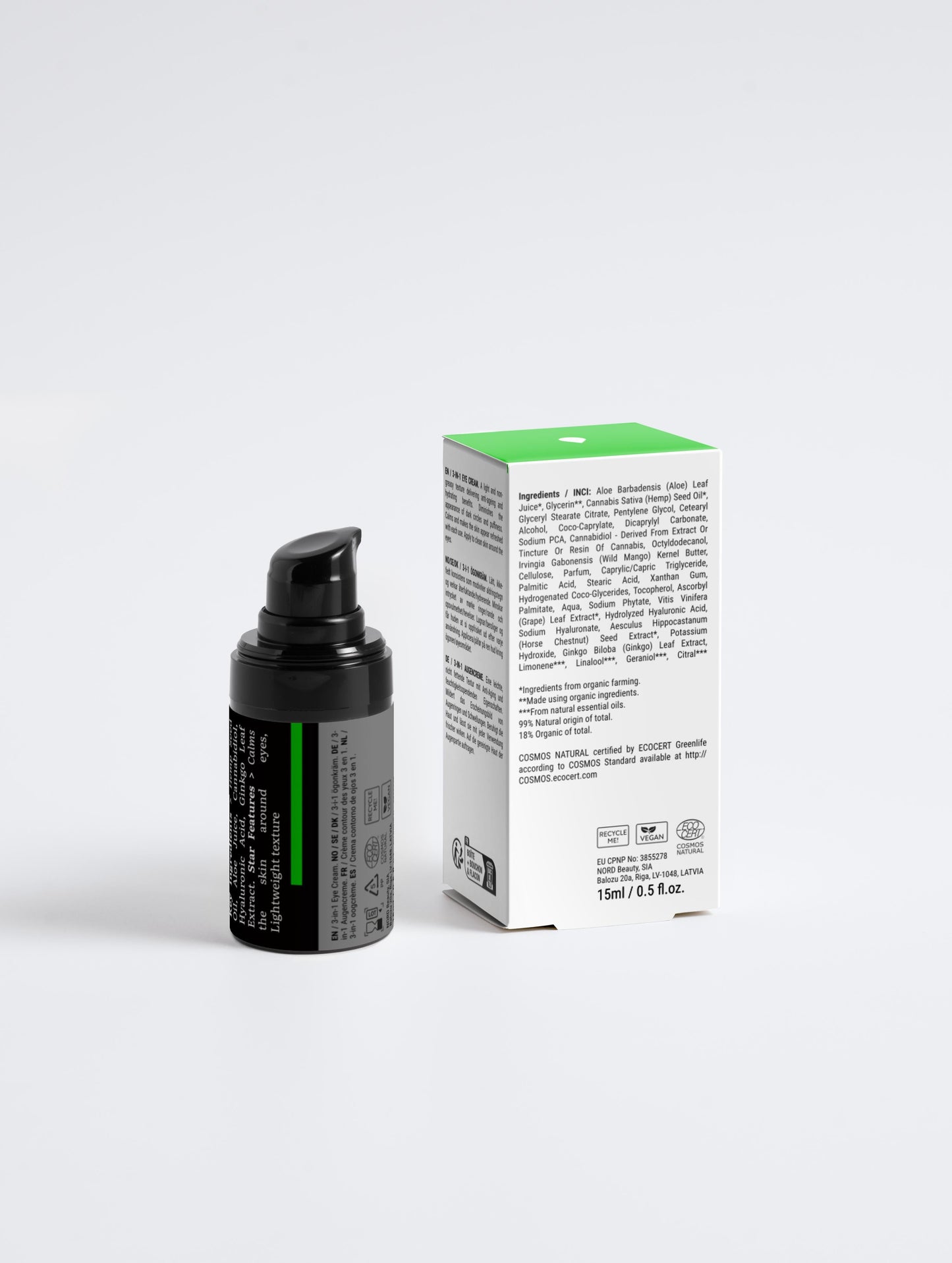 Aromanesque [3-in-1] Oogcrème voor Mannen - 15Ml-2