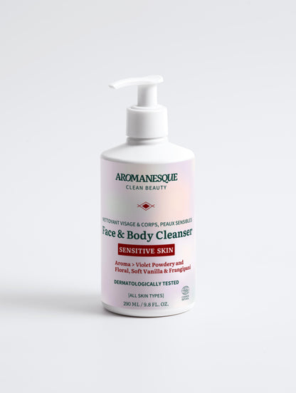 Aromanesque Gezichts- en Lichaamsreiniger [voor Gevoelige Huid] - 290 ml-2