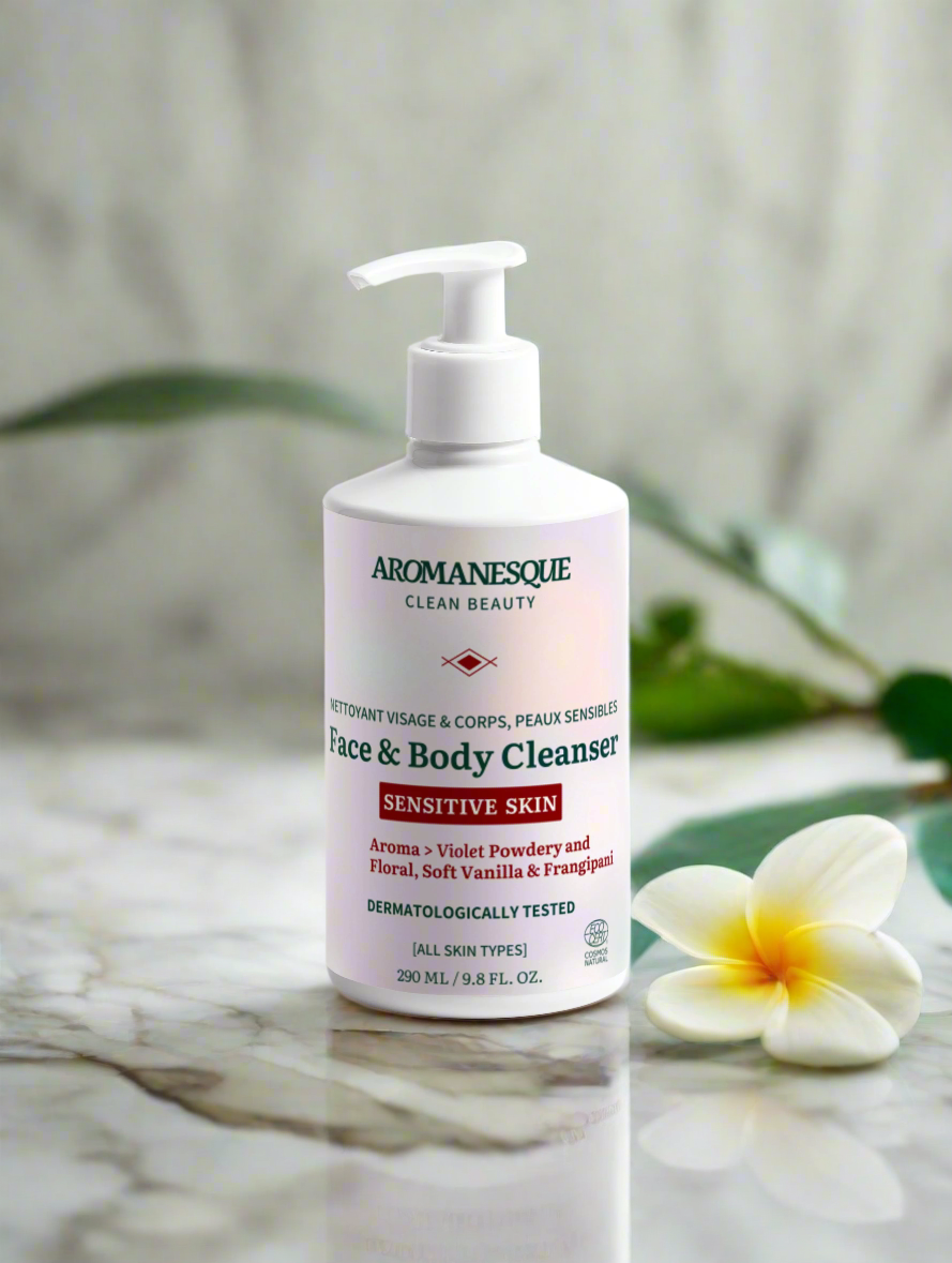 Aromanesque Gezichts- en Lichaamsreiniger [voor Gevoelige Huid] - 290 ml-1