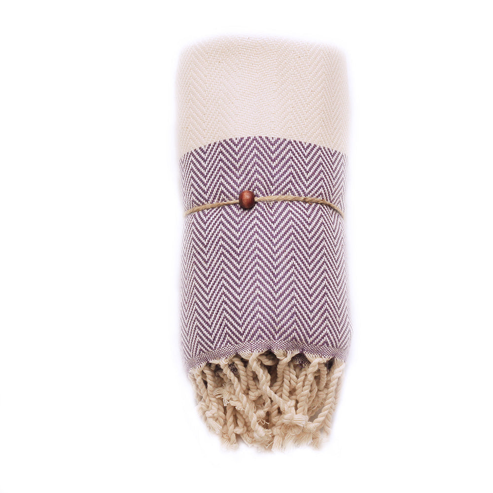 Bath & Body - Herringbone Purple-1
