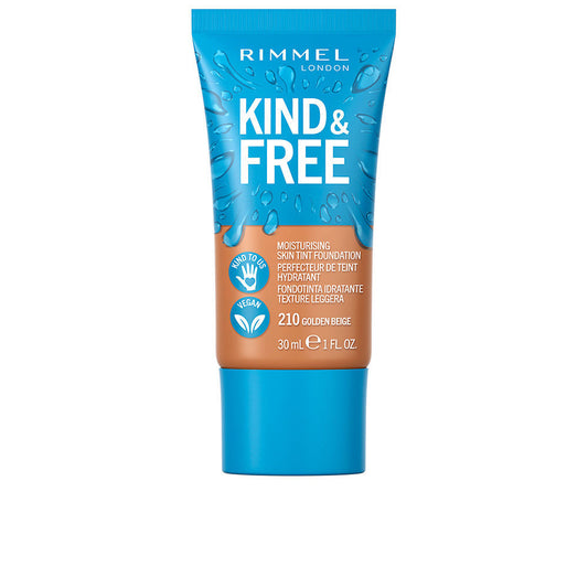KIND & FREE skin tint foundation #210-golden beige-0