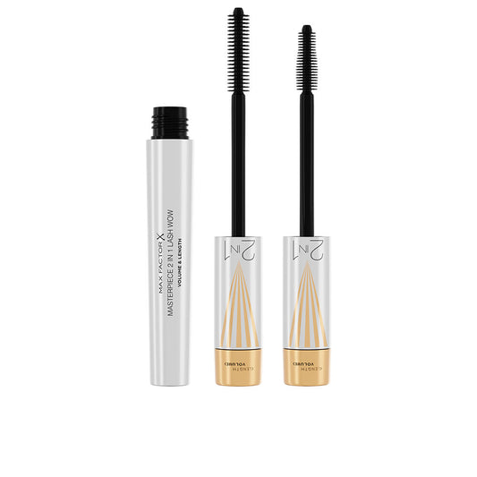 MASTERPIECE 2 IN 1 LASH WOW máscara de pestañas #001-black 7 ml-0