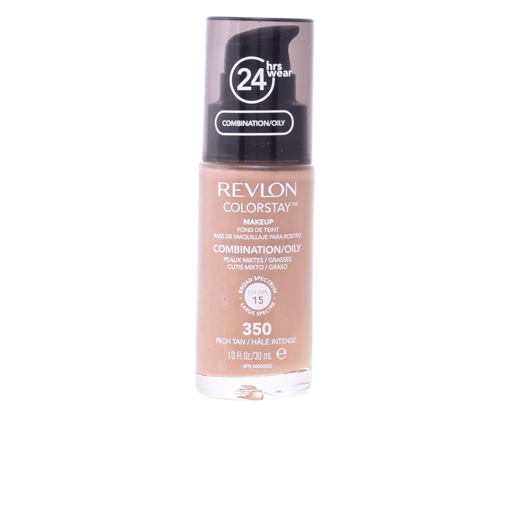 COLORSTAY foundation combination/oily skin #350-rich tan 30 ml-0