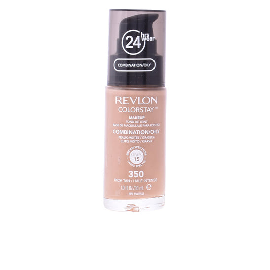 COLORSTAY foundation combination/oily skin #350-rich tan 30 ml-0