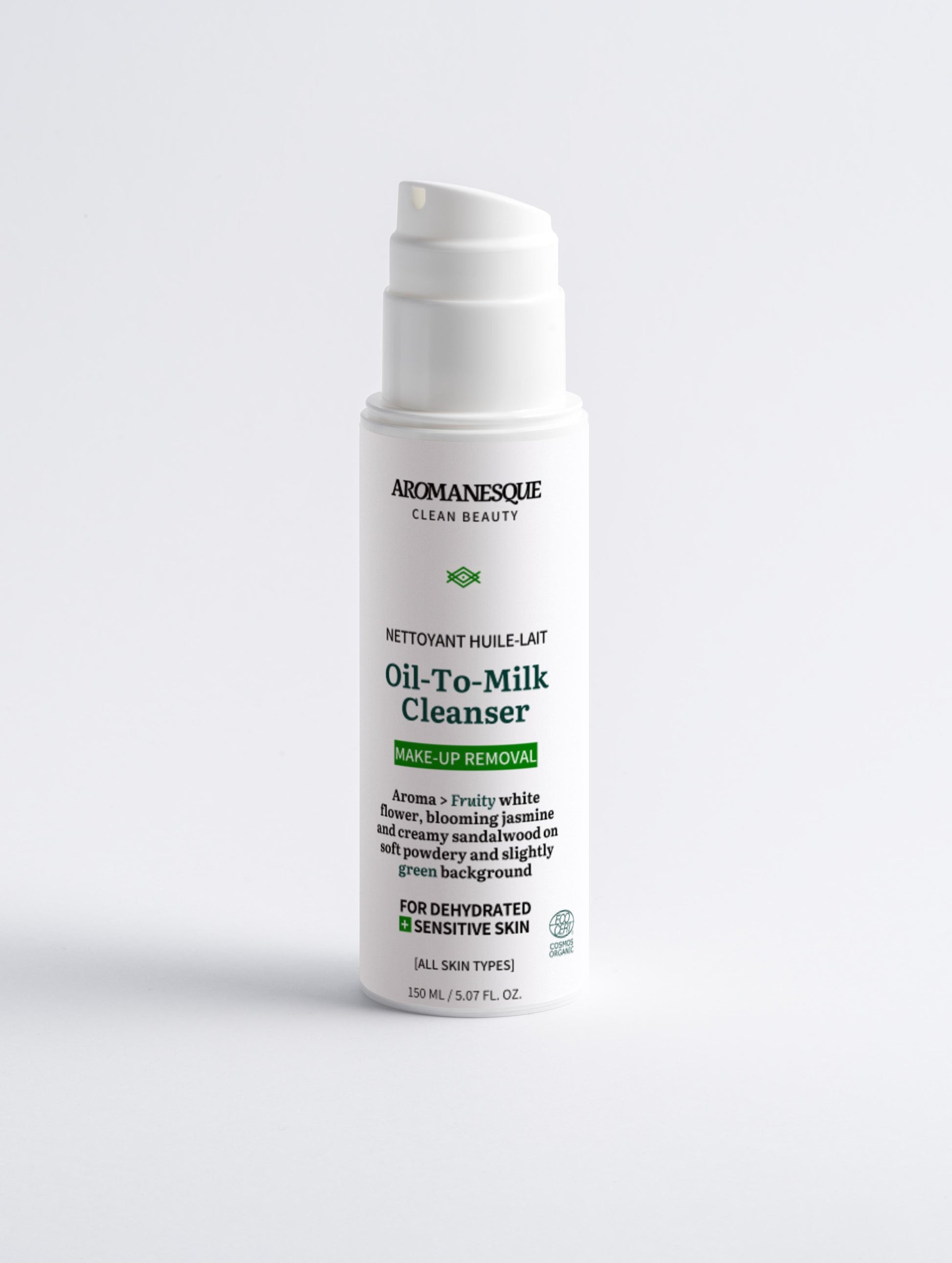 Aromanesque Oil-To-Milk Cleanser [Voor Gevoelige Huid] - 150 ml-2