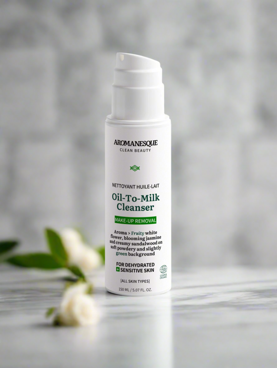 Aromanesque Oil-To-Milk Cleanser [Voor Gevoelige Huid] - 150 ml-4