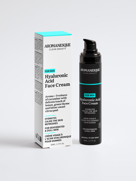 Aromanesque Hyaluronzuur Gezichtscrème voor Mannen - 50Ml-0