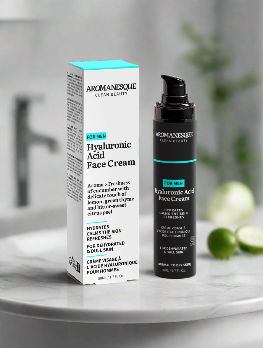 Aromanesque Hyaluronzuur Gezichtscrème voor Mannen - 50Ml-2