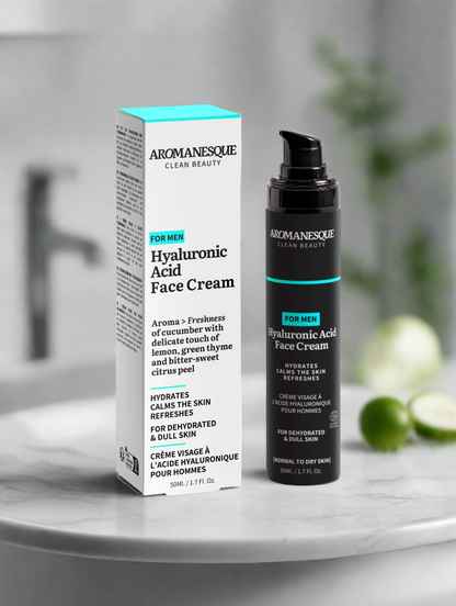 Aromanesque Hyaluronzuur Gezichtscrème voor Mannen - 50Ml-2